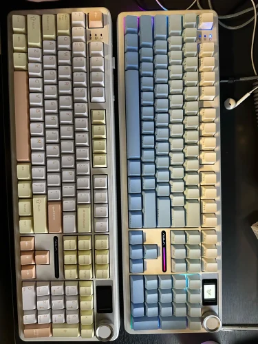 AULA F108 pro Wireless Bluetooth Keyboard Macro Gaming photo review