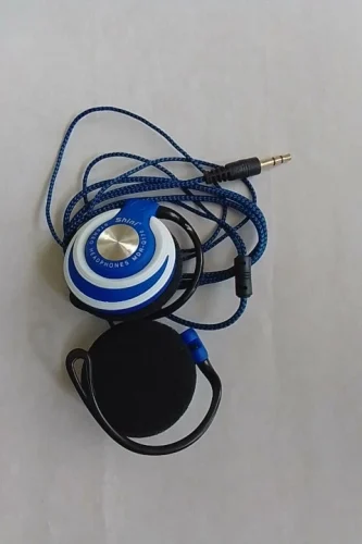 3.5mm Wired Headphones Heavy Bass Headset Over-ear Adjustable photo review