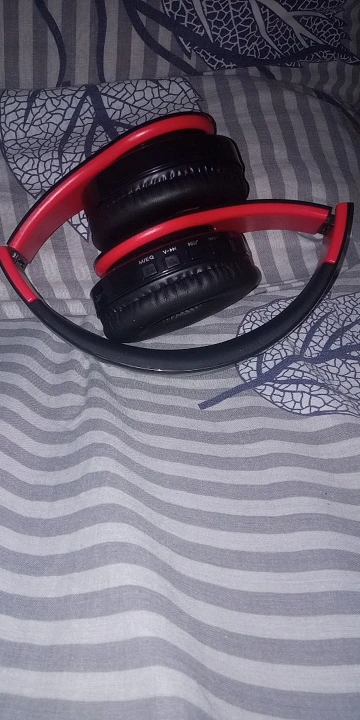 CATASSU Earphone Bluetooth Headphones Over Ear Stereo Wireless photo review