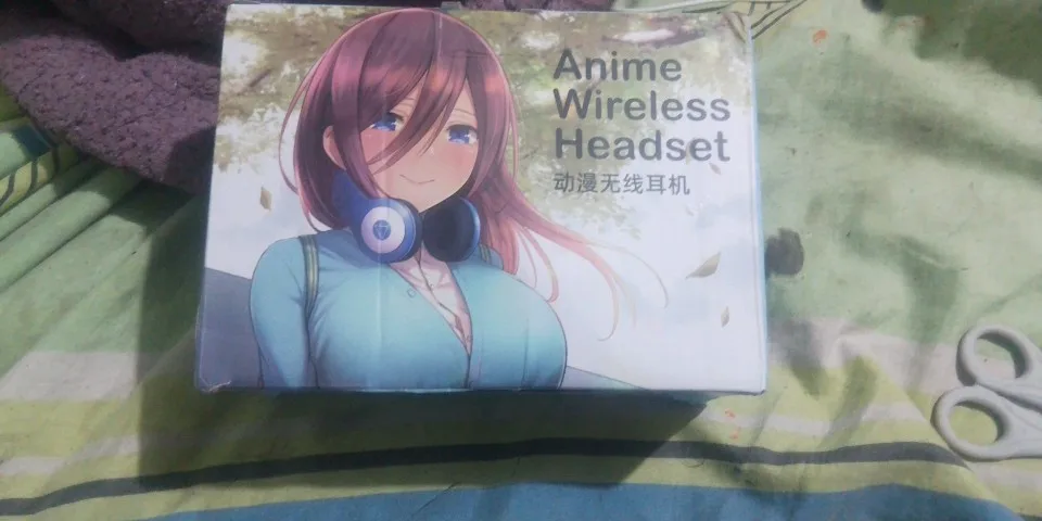 NEW Flash Light Cute Cat Ear Headphones Wireless photo review