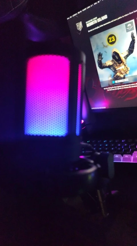 FIFINE USB Gaming Microphone Kit for PC,PS4/5 Condenser photo review