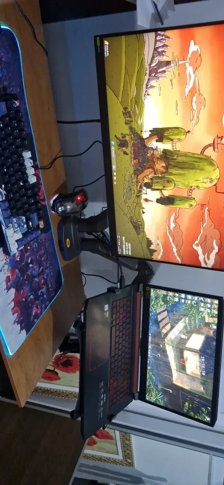 Wired Mechanical Gaming Keyboard with OLED Display Full photo review