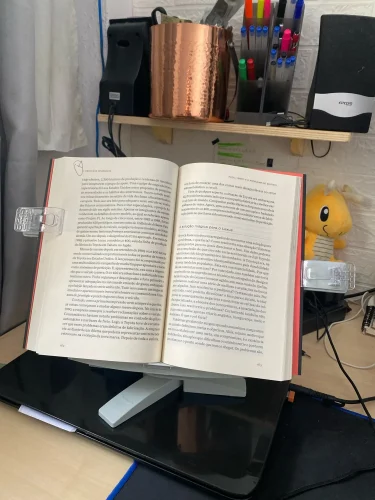 Reading Bookshelf Adjustable Rotatable Lifting Landing Reading Portable photo review