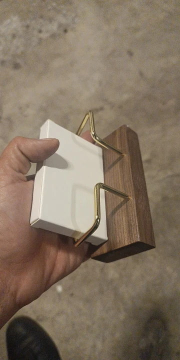 Business Card Holder Organizer Office Desk Display Stand photo review