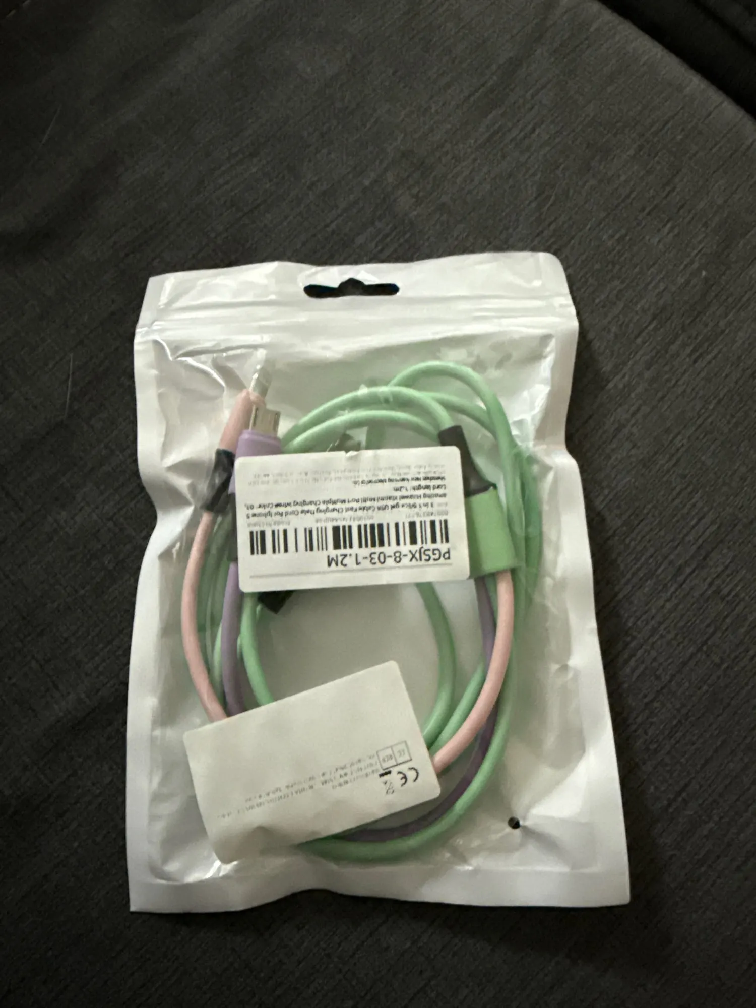 3 In 1 Silica gel USB Cable Fast photo review