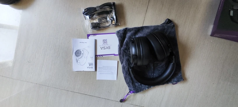 EKSA E5000 BT 2.4GHz Wireless Headphones Bluetooth 5.3 photo review