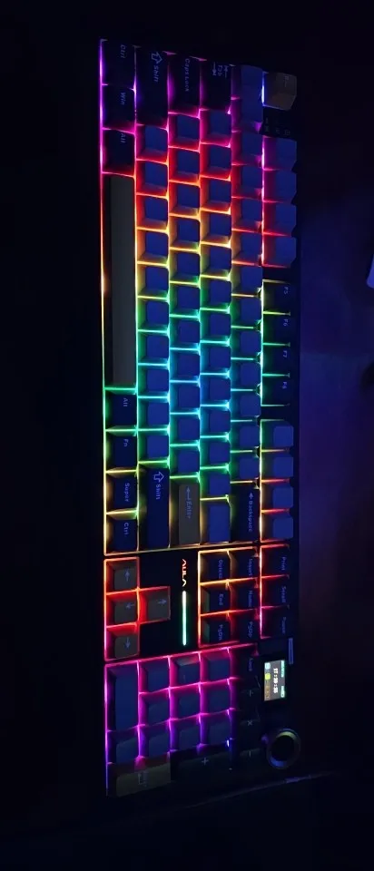 AULA F108 pro Wireless Bluetooth Keyboard Macro Gaming photo review