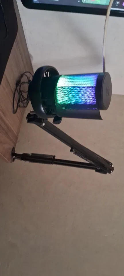 USB Condenser Microphone RGB Esports Game Call Recording photo review