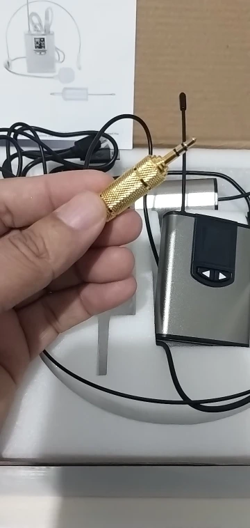 Portable Wireless Headset Microphone+Lavalier Mic System Teaching Speech photo review