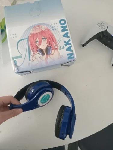 Miku Nakano Sanjiu Cosplay Bluetooth Headset 5.0 Over-ear photo review