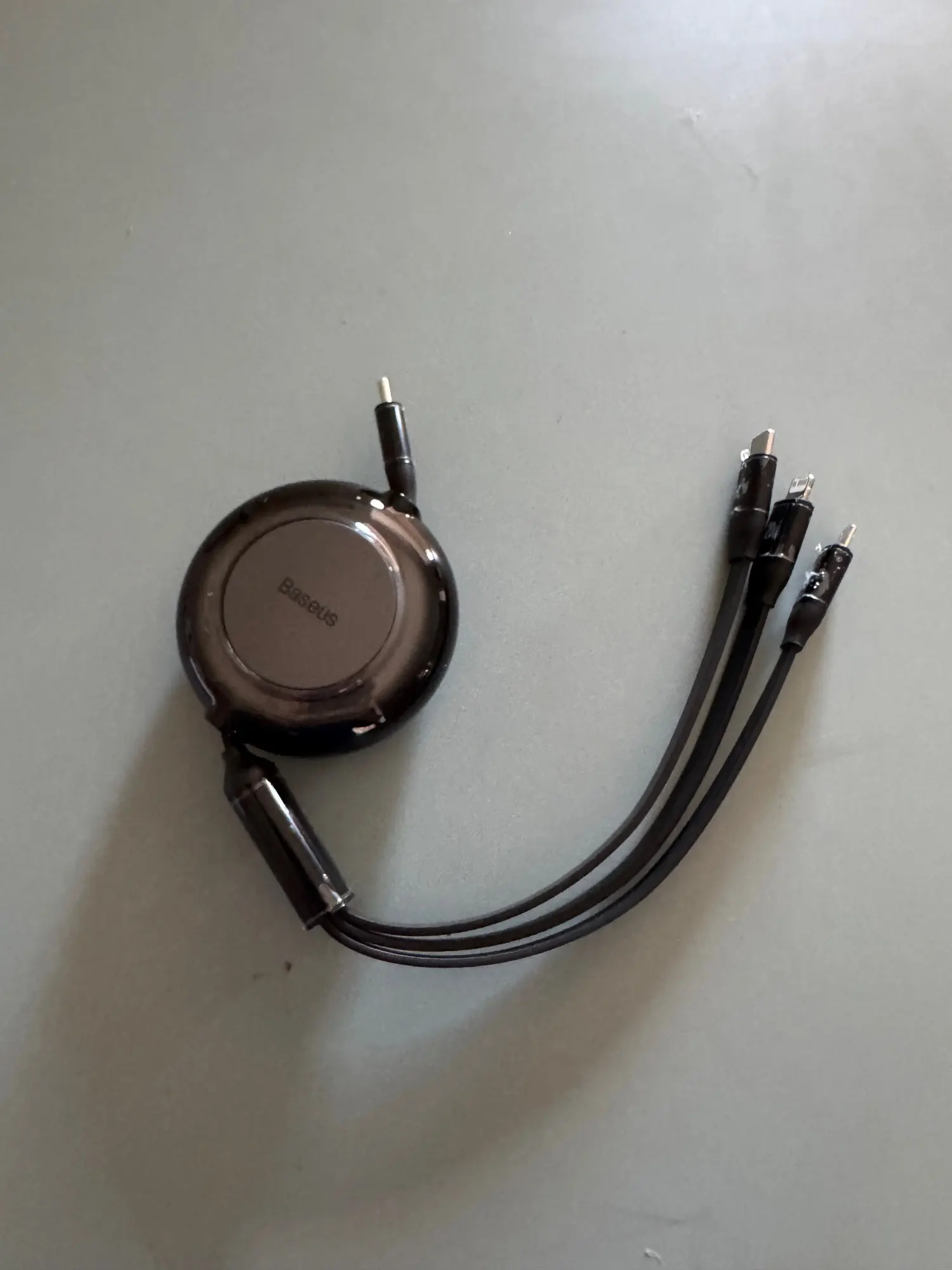 Baseus Retractable 100W 3 in 1 Fast USB photo review