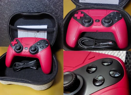 Controller for PS5/PC Gamepads,Gaming Handle Hall Effect Triggers,Game photo review