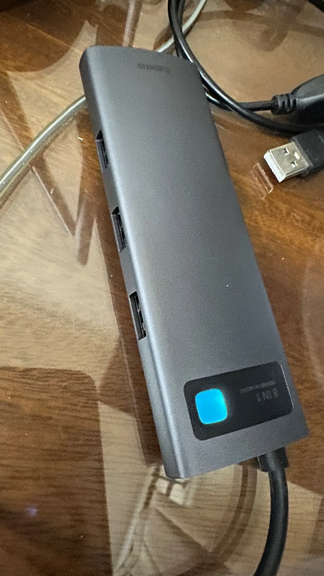 Baseus 4K 60Hz USB C Hub Type C photo review