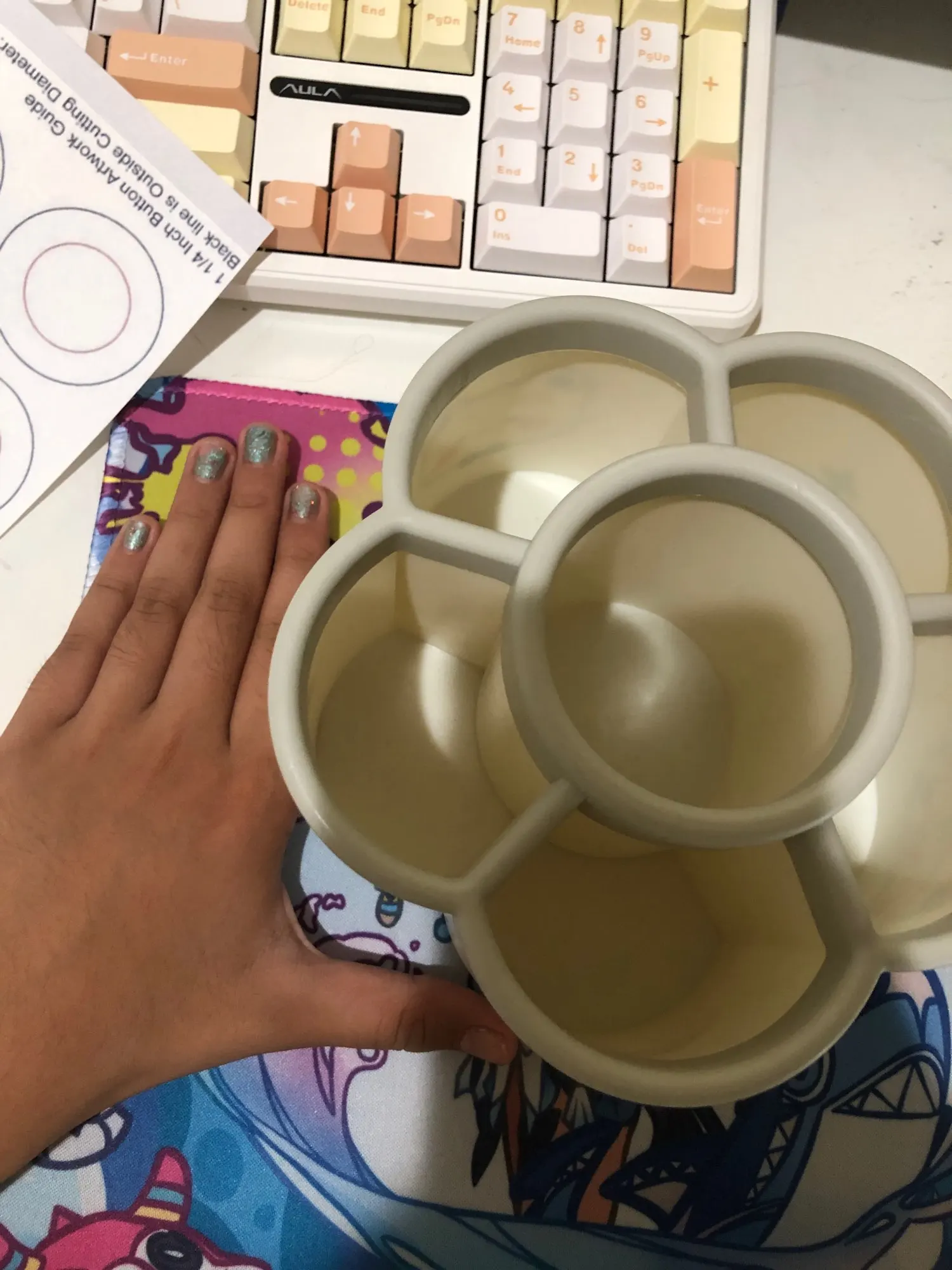 Rotating Desk Organizer - Multi-Compartment Storage Caddy, Durable photo review