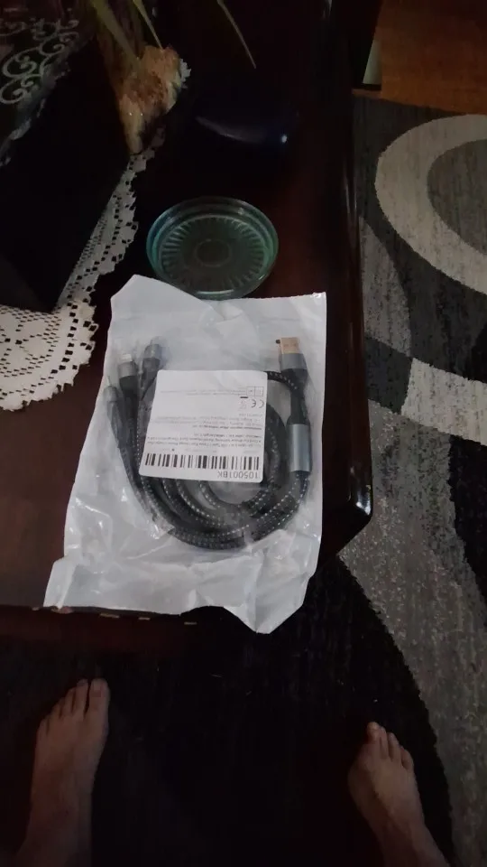 120W 3-in-1 USB Fast Charging Cable For iPhone photo review