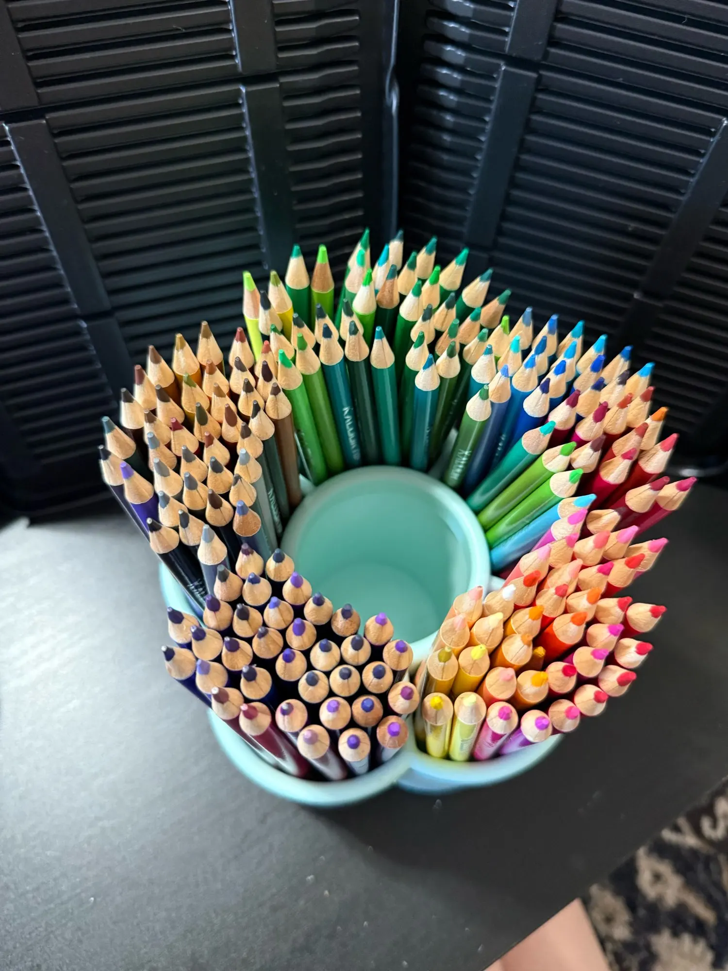 Rotating Desk Organizer - Multi-Compartment Storage Caddy, Durable photo review