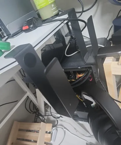 Sides Table Laptop Storage Stand Laptop Rack Charging photo review