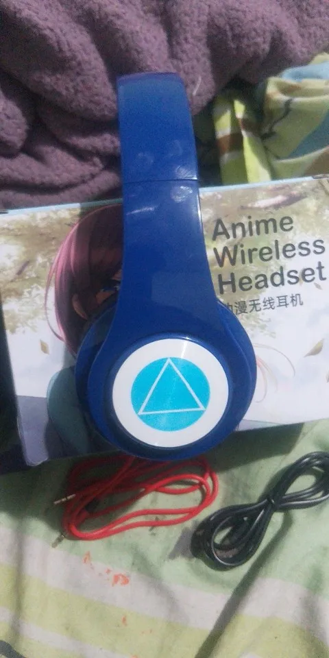 NEW Flash Light Cute Cat Ear Headphones Wireless photo review