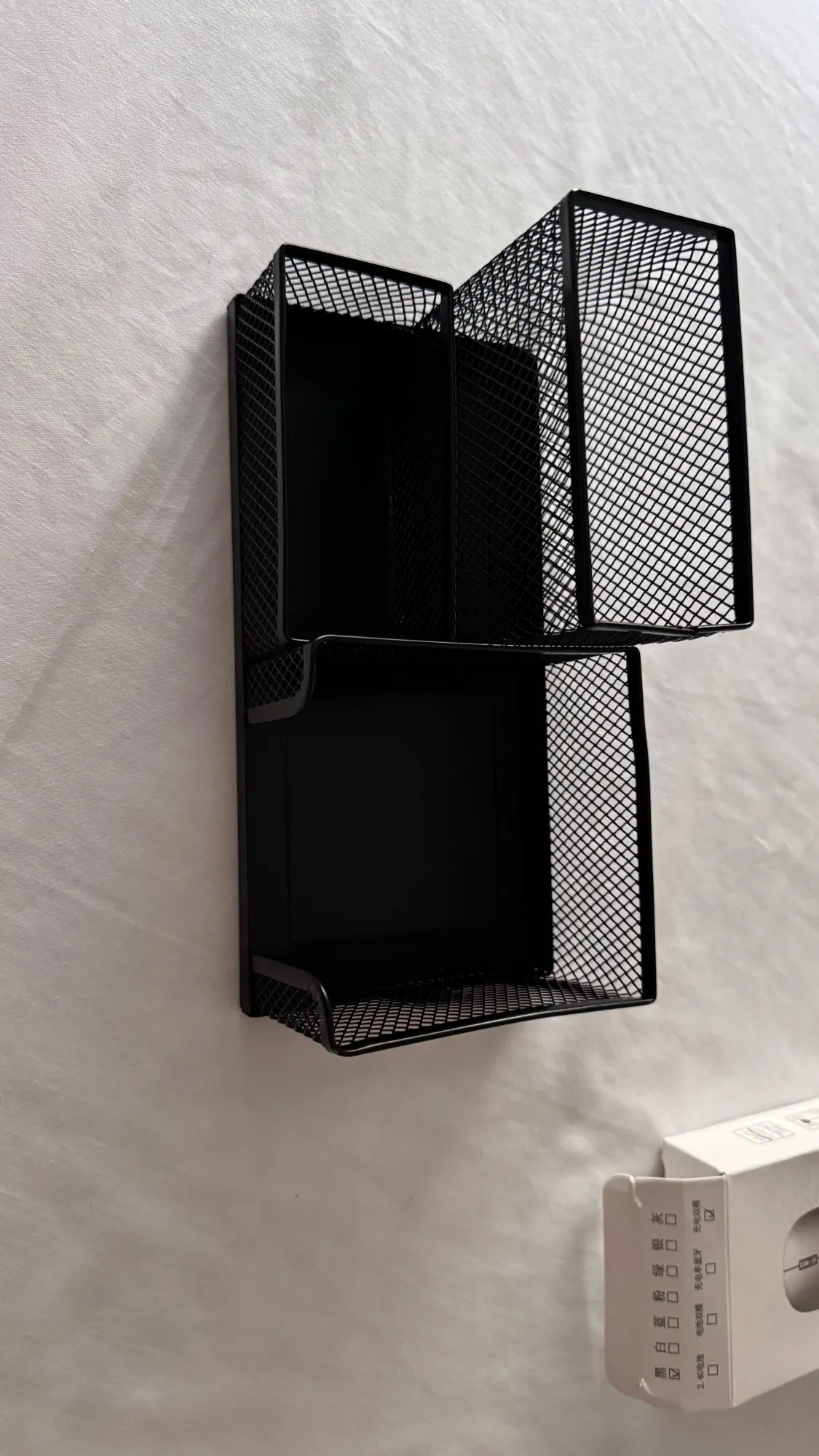 Desk Stationery Organizer Creative Metal Pen Holder Pencil photo review