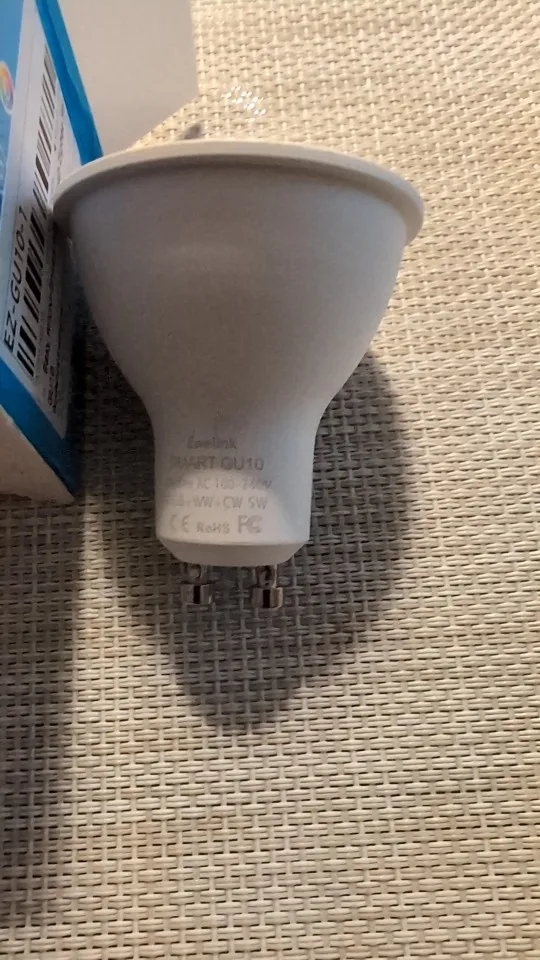 GU10 Zigbee/Wifi Led Light Bulb RGB CW WW photo review