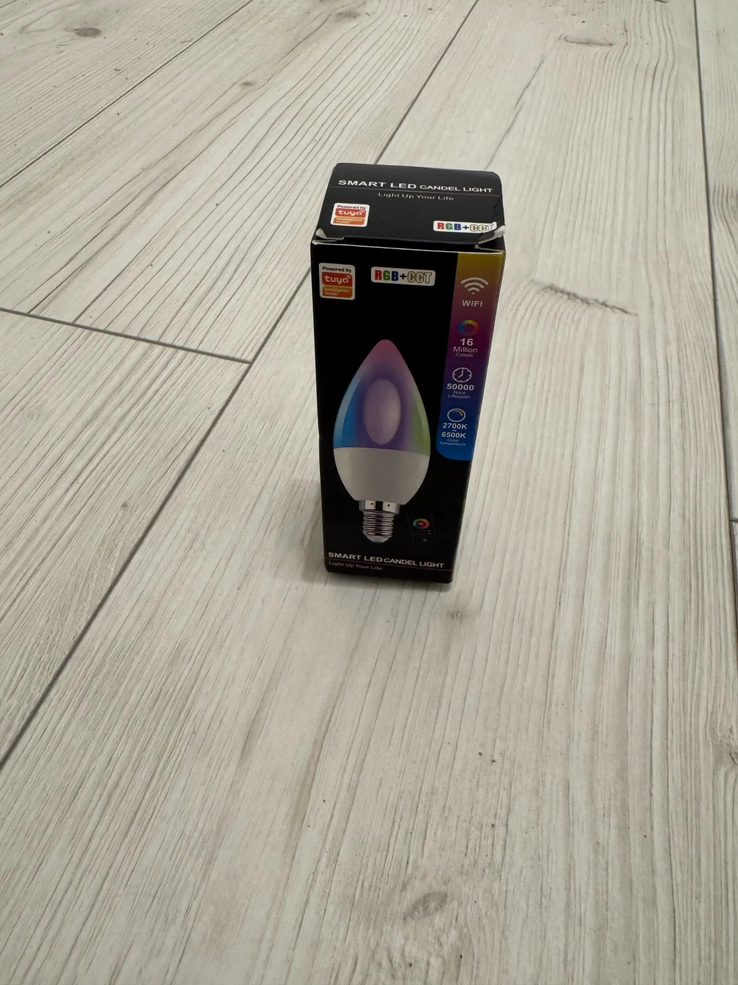 E14 Tuya WiFi Smart LED Bulb Candle Light photo review