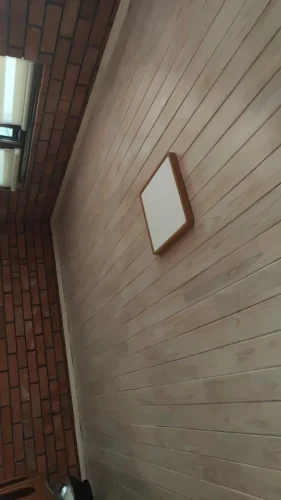 Tuya Smart Ceiling Lamp 36W Wood Grain Square photo review