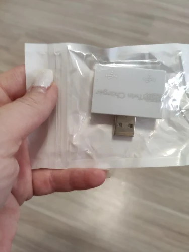 USB To 2 Ports Charger Hub Adapter 1 photo review