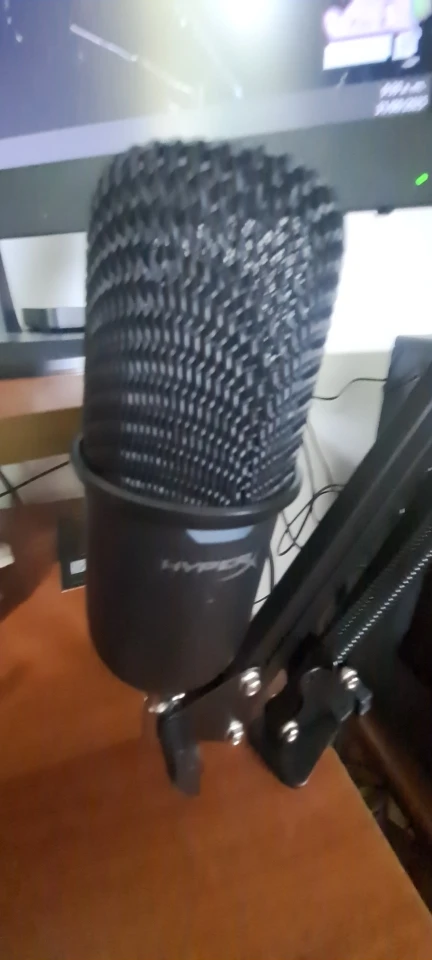 HyperX SoloCast Gaming Microphone Pro Electronic Sports Tap-to-Mute photo review