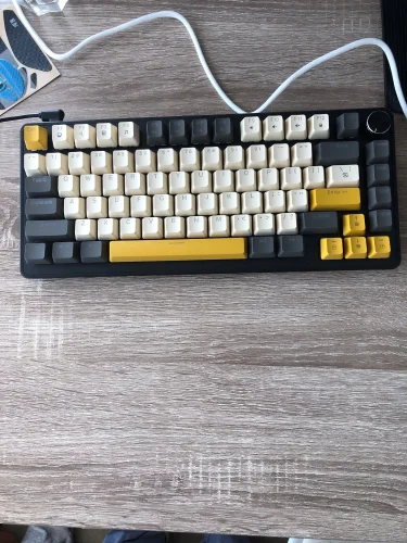 75% Mechanical Keyboard Wired with Media Knob, APAYADO photo review