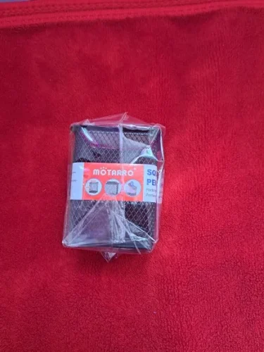 MOTARRO 1Pcs Pencil Holder Office Desk Metal Mesh photo review