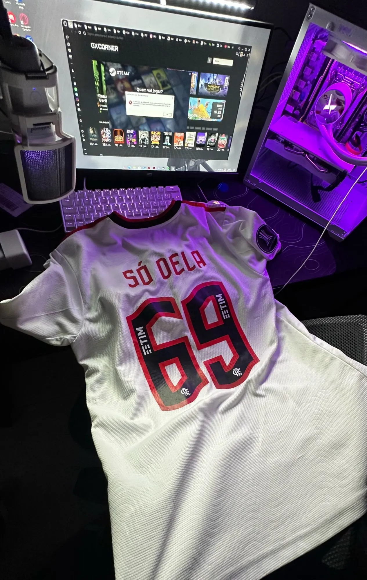 Zealsound RGB Recording Microphone With Articulated Arm/USB Condenser photo review