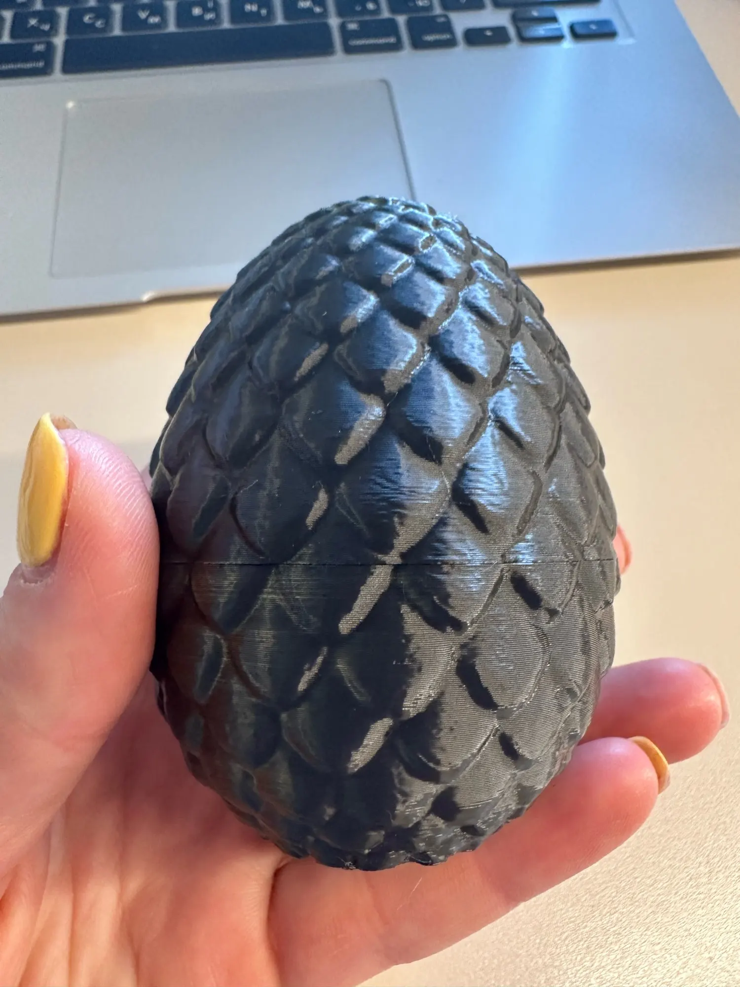 3D Printed Snake with Egg Joint Mobility Simulate photo review