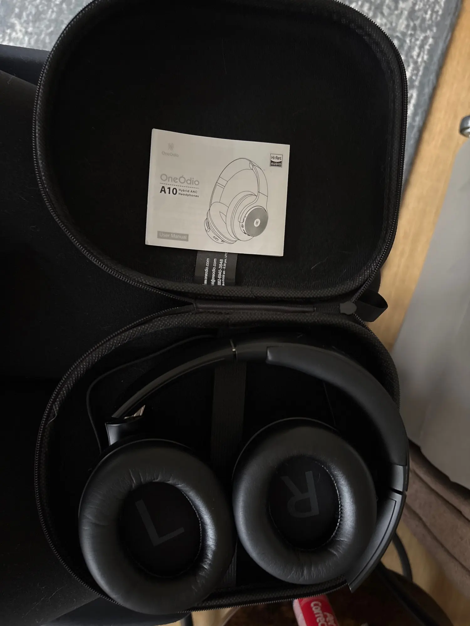 Oneodio A10 Bluetooth 5.4 Headphones Hybrid Active Noise photo review