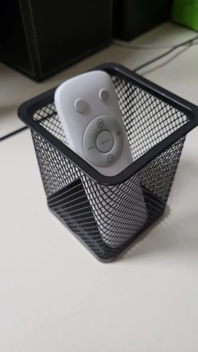 MOTARRO 1Pcs Pencil Holder Office Desk Metal Mesh photo review