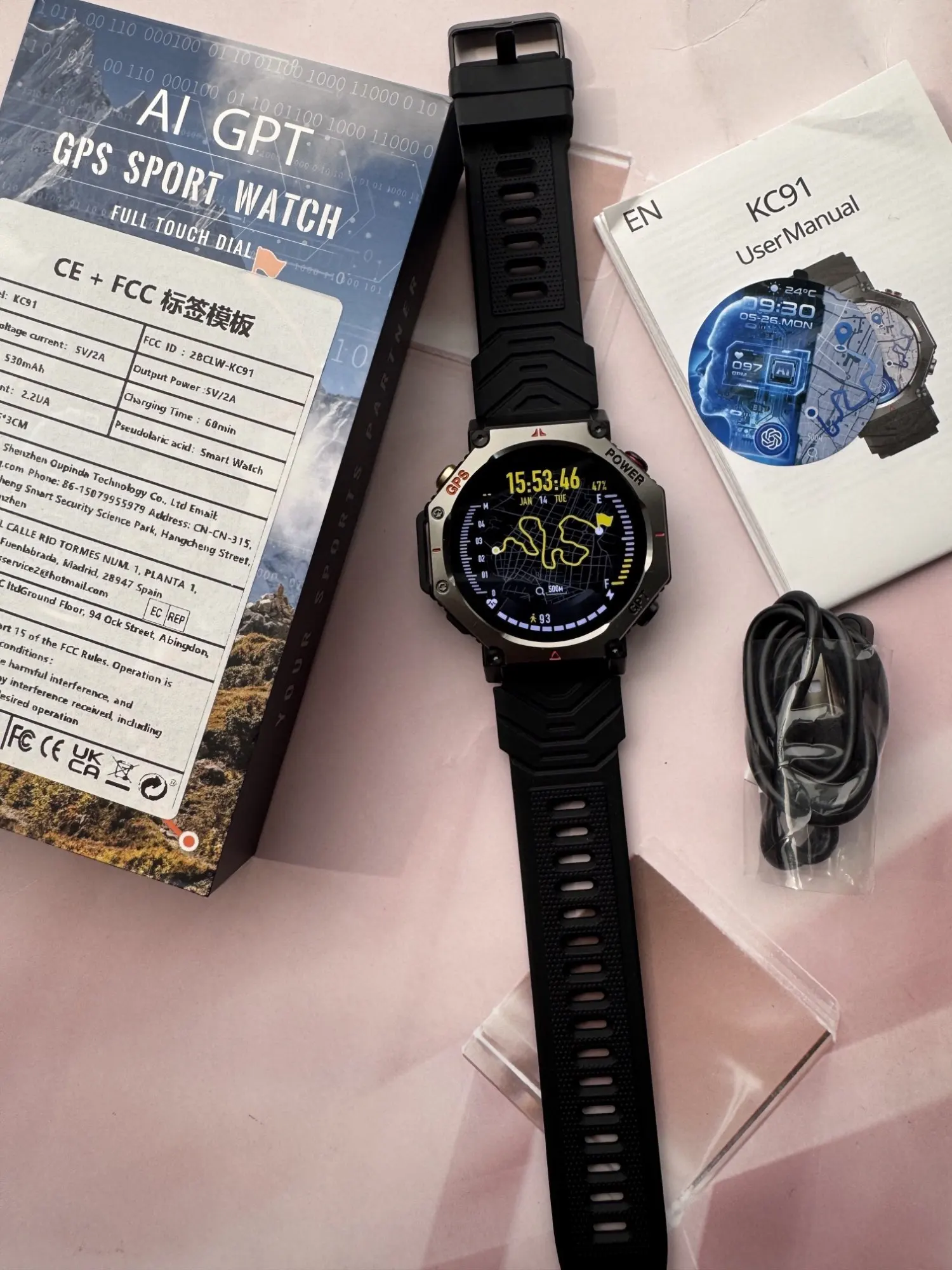 2025 For HUAIWE Military Outdoor GPS Sports Smart photo review