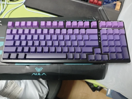 AULA F98 Gaming Mechanical Keyboard Full-size Three-mode Bluetooth/2.4G/USB-C photo review