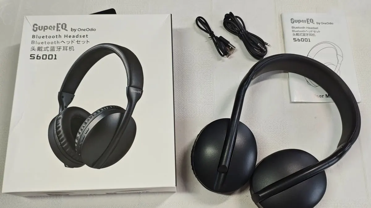 Oneodio SuperEQ S6001 Bluetooth Headphones Over Ear Wireless photo review
