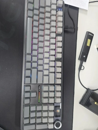 AULA F108 pro Wireless Bluetooth Keyboard Macro Gaming photo review