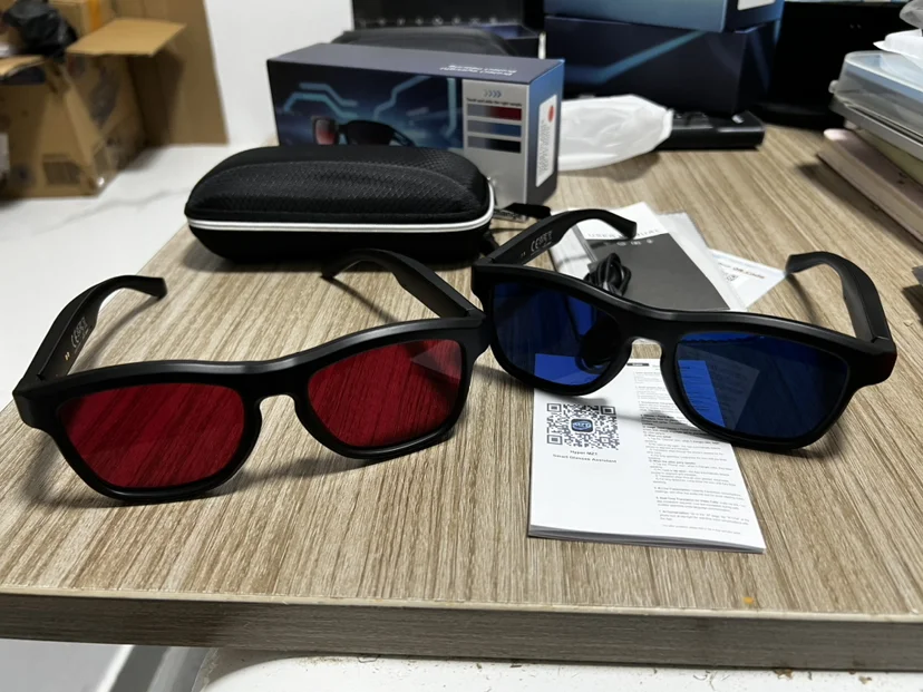 Xiaomi Mijia Electrochromic AI Translation Smart Glasses Touch photo review