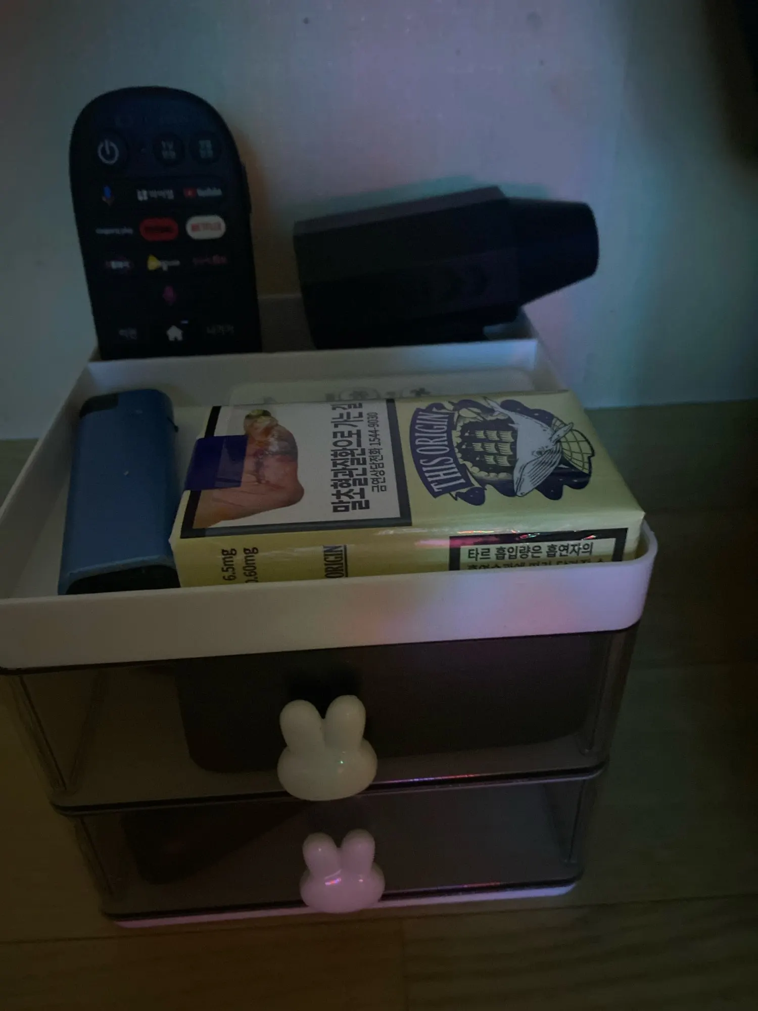 Small Desk Organizer With Drawer, Office Desktop Storage photo review