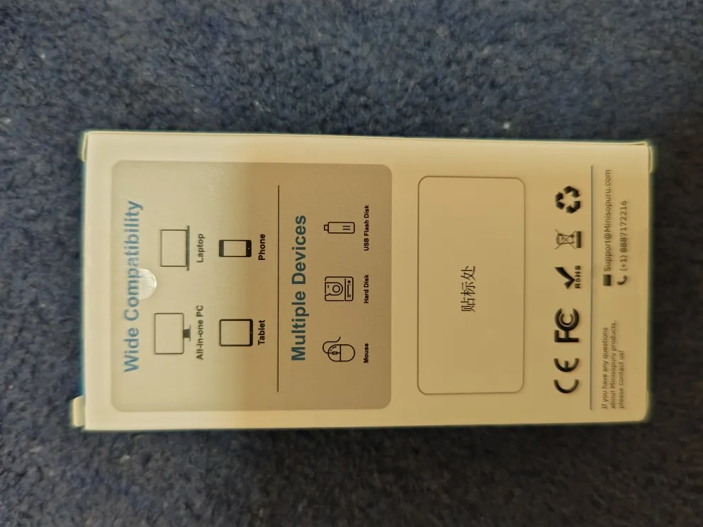 Minisopuru USB HUB 10Gbps USB Type c 3.2 photo review