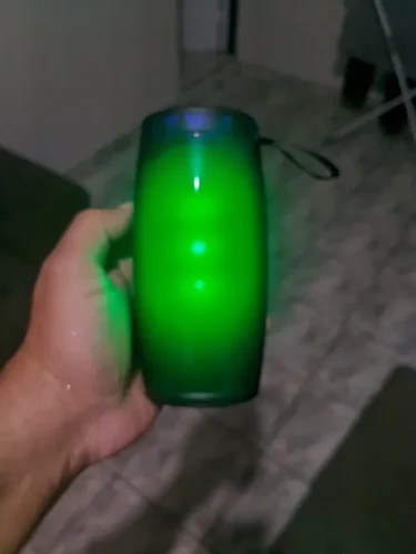 BT-1202 Portable Bluetooth Speaker - 360° Colorful LED photo review