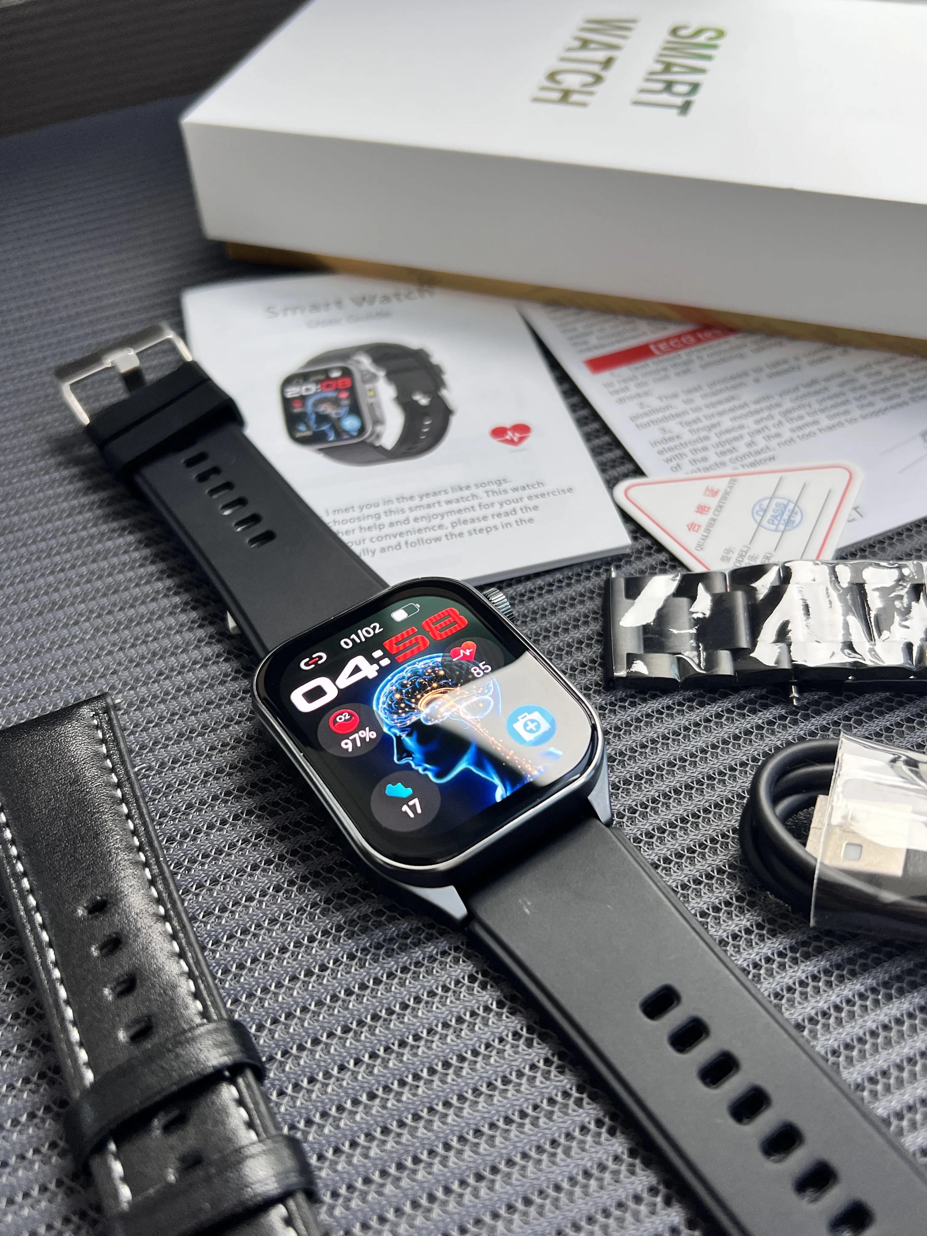 2025 New AI-GPT Diagosis ECG Health Smart Watch photo review
