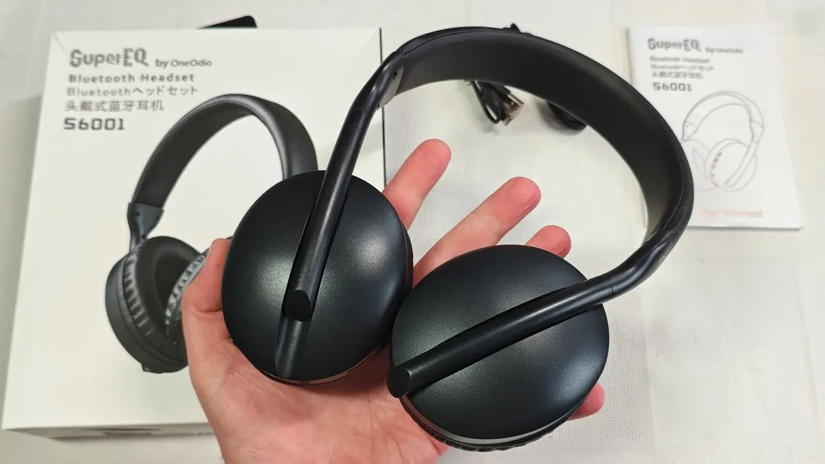 Oneodio SuperEQ S6001 Bluetooth Headphones Over Ear Wireless photo review