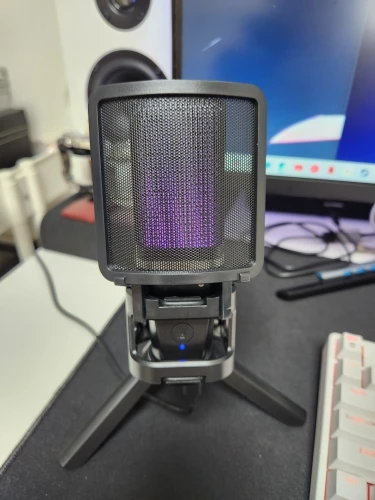Zealsound RGB USB Condenser Gaming Microphone Computer Professional photo review