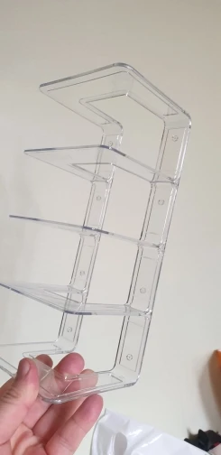 ABS Bookends Stand Bookshelf Divider Book Paper Files photo review