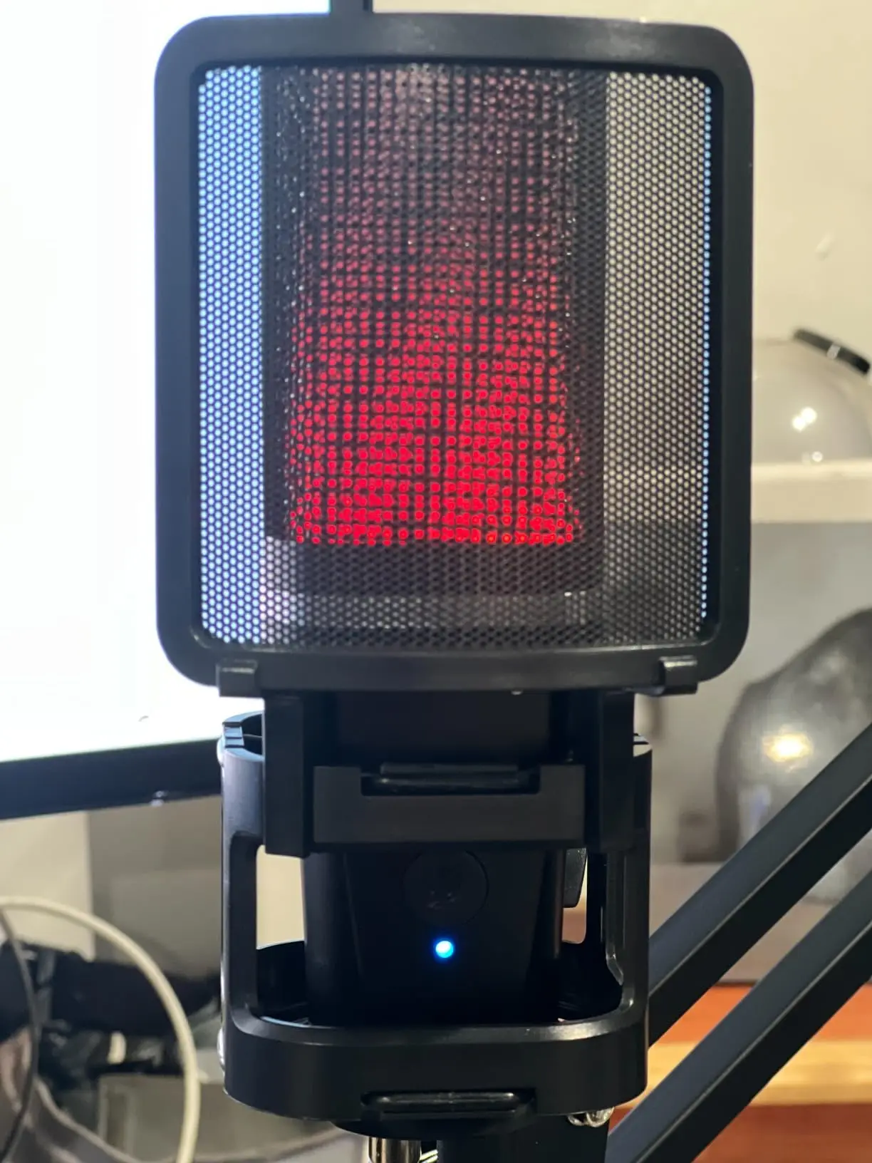 Zealsound RGB Recording Microphone With Articulated Arm/USB Condenser photo review