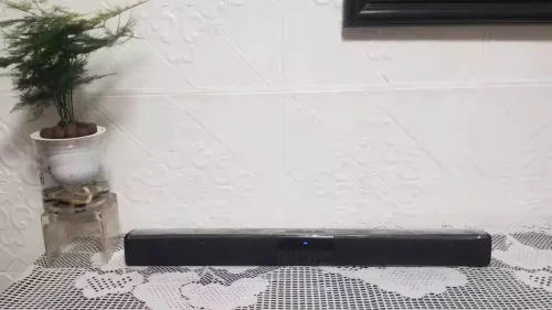 Portable Super Powerful Sound Bar Wireless Bluetooth Speaker photo review