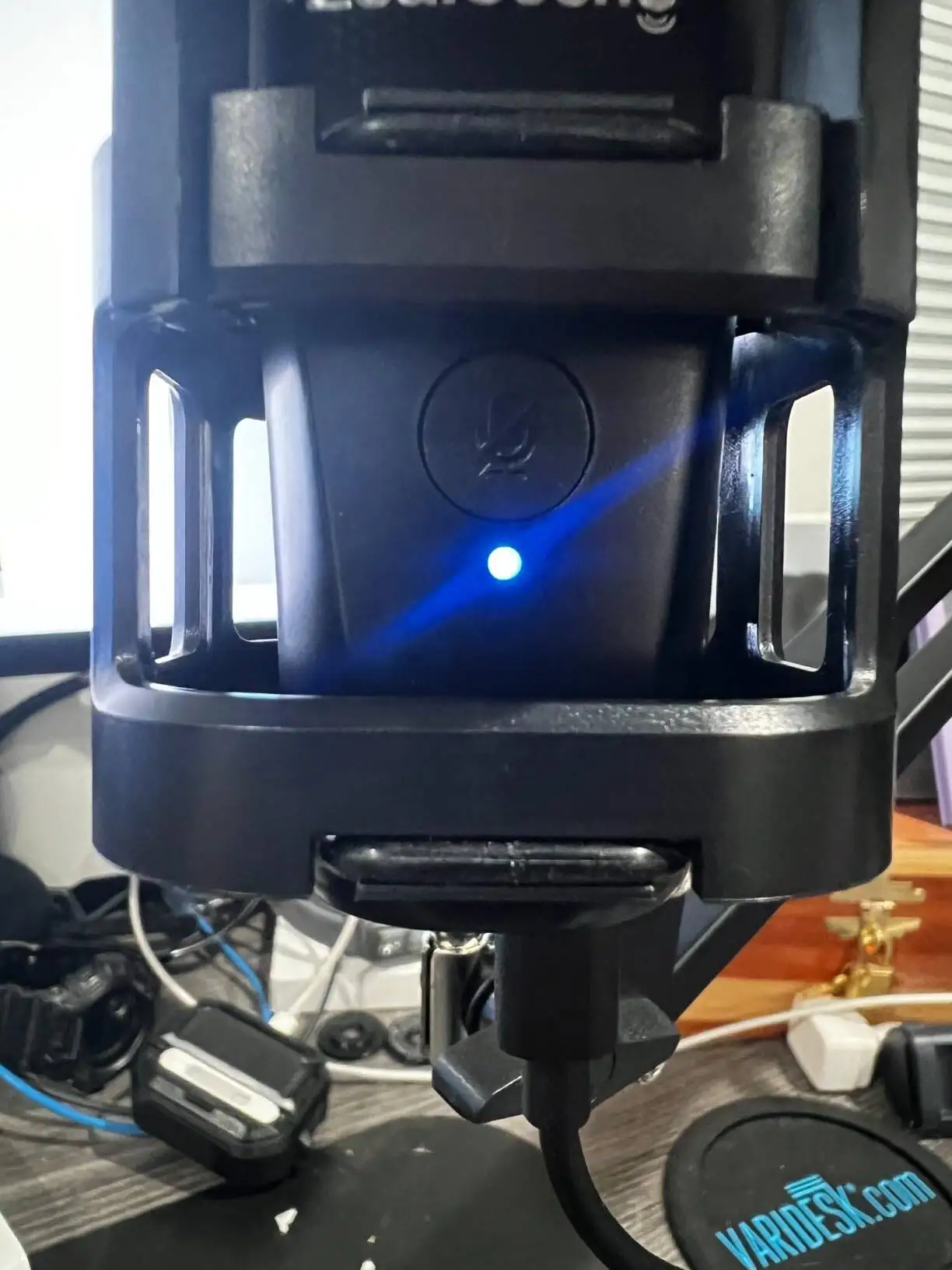 Zealsound RGB Recording Microphone With Articulated Arm/USB Condenser photo review