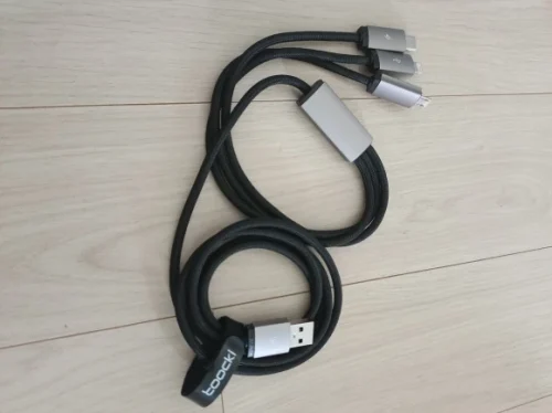 Toocki 3 In1 USB Cable Multi Port For photo review